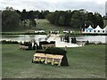 SP4415 : Cross-country fences 11 and 13 at Blenheim Horse Trials by Jonathan Hutchins