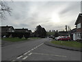 Part of a 1970s housing estate in Hanwood, Shropshire