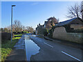 Landbeach: watery Waterbeach Road