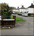 SO3700 : Mill Street Close name sign, Usk, Monmouthshire by Jaggery