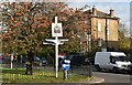 Roadsign, Vanbrugh Park