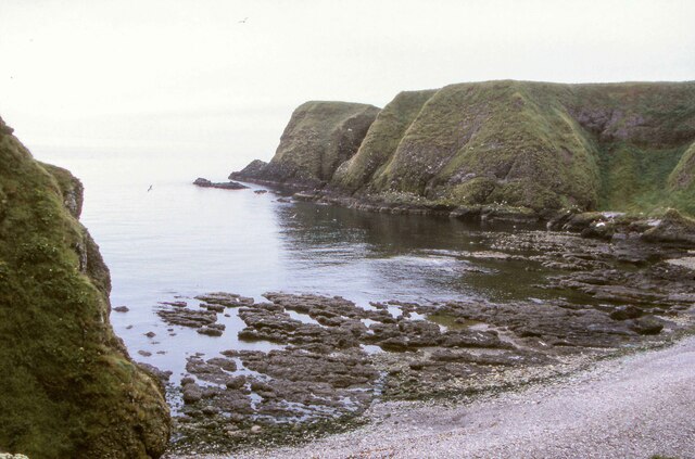 Old Hall Bay, Aberdeenshire - July 1993