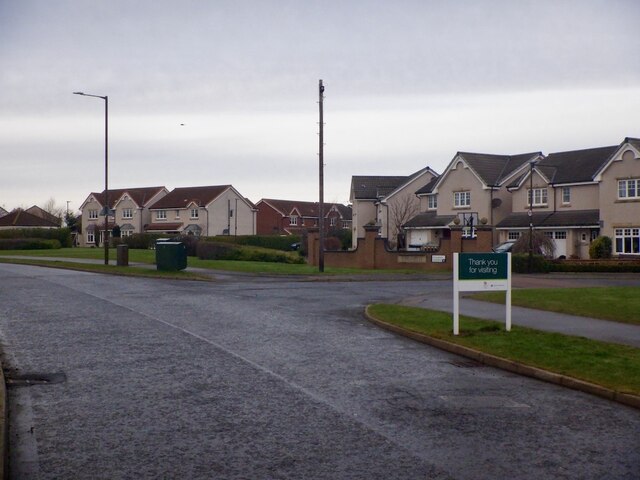 Brodie Road Dunbar Richard Webb cc by sa 2.0 Geograph