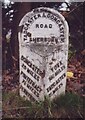 Old Milestone, on an unclassified road (was A162), Milford Road N end of South Milford