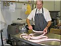 Making Cumberland Sausage