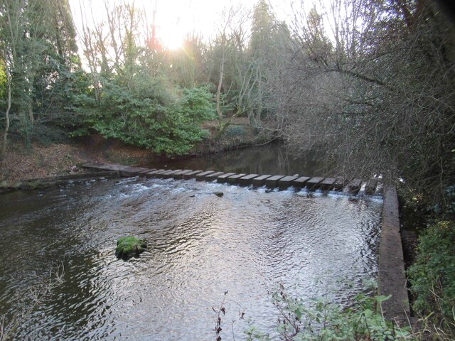 Stepping Stones across the River Wansbeck