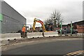 Signs of redevelopment, former Homebase store, Pickard Street, Emscote, Warwick