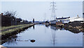 Walsall Canal heading towards Wiggins Mill Bridge in 1979