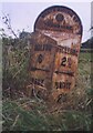 Old Milestone, on the A169, Malton Road