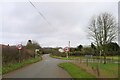 Landyke Lane (Roman road) approaching the road from Eastwell to Scalford