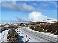 The A87 to Uig, approaching the Annishader junction