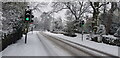 Wake Green Road in Snow