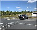 SO8413 : Car park at Gloucester Services, M5 by Jonathan Hutchins