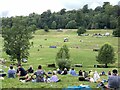 Spectators at the cross-country course, Gatcombe