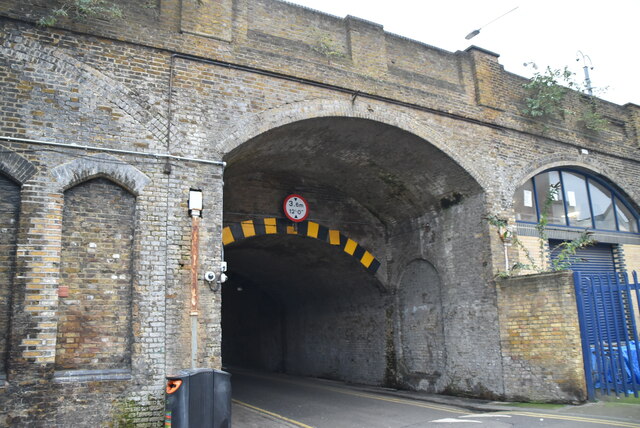 Railway Bridge, Martello Terrace © N Chadwick :: Geograph Britain and ...