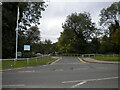 Access road to Norton Common car park, Letchworth