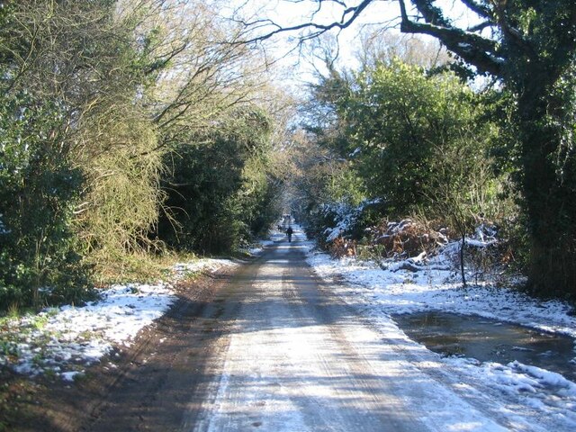 The lane from Canley Ford