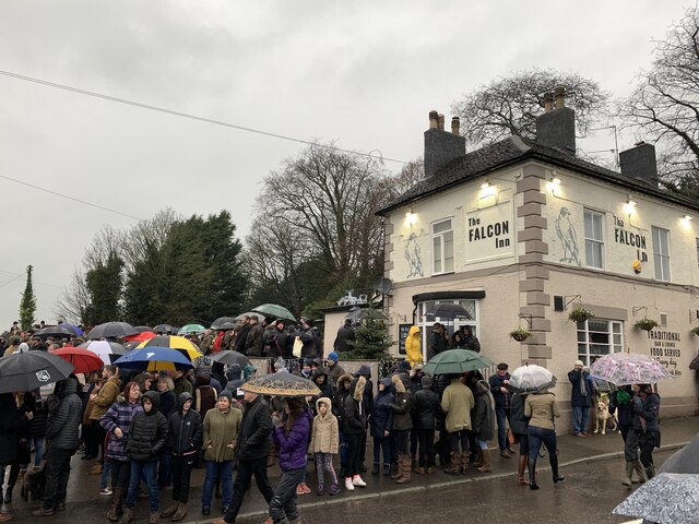 Crowd at the 2019 Boxing Day Meet at Woore