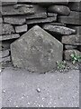 Old Guide stone, A629, junction Ings Lane into Low Bradley