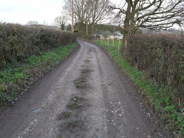 Lane leading to a Farm