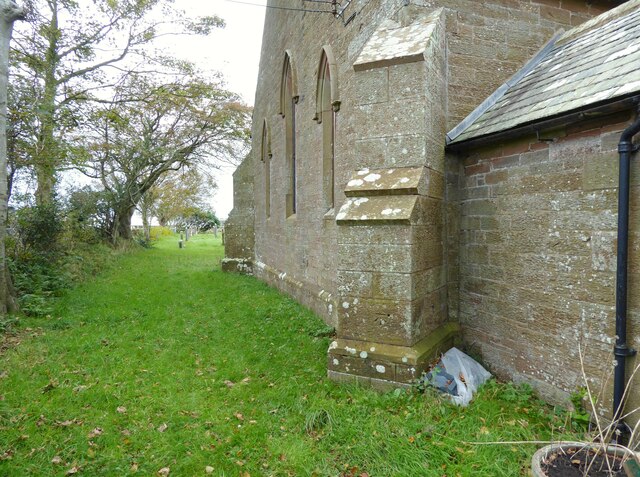 West end of St. Paul's Church, Holme Low