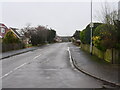 Looking down Swafield Rise