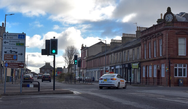 Princes Street, Ardrossan, North... © Mark S cc-by-sa/2.0 :: Geograph ...