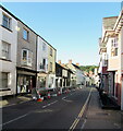 SO3700 : SSW along Bridge Street, Usk, Monmouthshire by Jaggery
