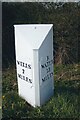 Old Milestone, A39, Pomparles Bridge, Glastonbury