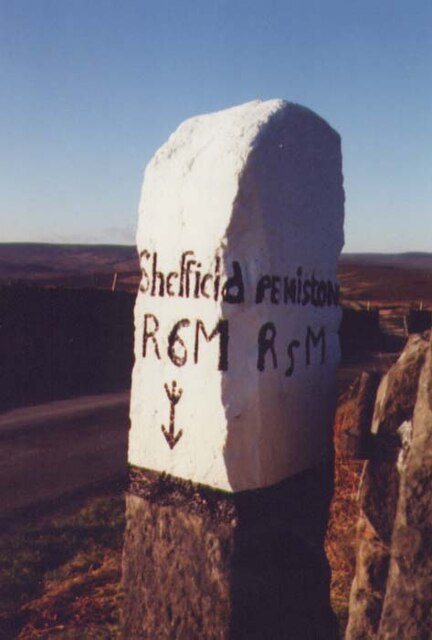 Old Guide stone, Handsome Cross, Penistone Road