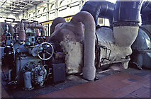 TQ2677 : Lots Road Power Station - steam turbine by Chris Allen