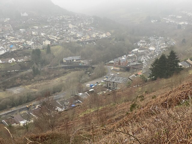 Rhondda Fach © Alan Hughes Geograph Britain And Ireland