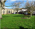 Churchyard bench, Axminster