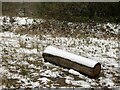 ST0197 : Winter log by Alan Hughes
