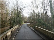 NT6275 : Bridge, Bielmill by Richard Webb
