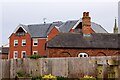SK3516 : The rear of Castlegate House and Alpha Cottages, Ashby-de-la-Zouch by Oliver Mills