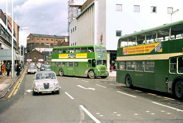 Bridge Street, Luton – 1972 © Alan Murray-Rust :: Geograph Britain and ...