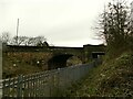 Gelderd Road railway bridge across the north transpennine line