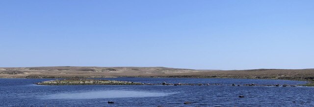 Causeway in Loch nan Cnàmh, Isle of... © Claire Pegrum :: Geograph ...