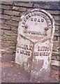 Old Milestone, A58, Leeds Road, Hipperholme