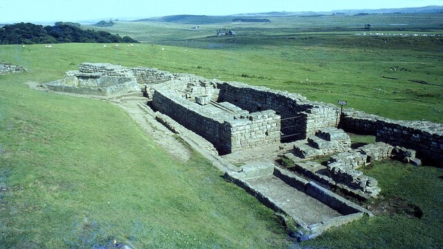 Latrine Block at Housesteads Roman Fort