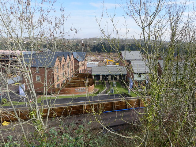 New housing being built on old shipyard site in Chepstow