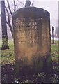 Old Milestone, A660, Otley Road/Church Lane