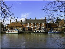 SU4996 : The Anchor Inn by the River Thames by Steve Daniels