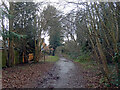 Path to Cawston Grange Estate