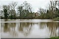 Flooded field at Thornton Bridge