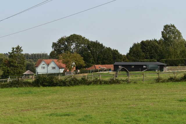 Cherry Ground Cottage and pony paddocks