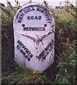 Old Milestone, A616, Sheffield Road, Hepworth