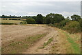 Bridleway over old airfield track