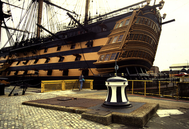 Portsmouth Historic Dockyard - HMS... © Chris Allen cc-by-sa/2.0 ...